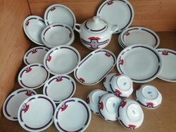 Alföldi menza mintás art deco Bella étkészlet - 26 részes