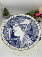 Szász Endre limitált szériás dísztányér