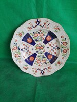 ANTIK Herendi Imari mintás tányér, szalag-koronás jelzéssel (1884-1896)