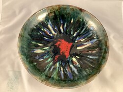 Városlődi kerámia falitányér