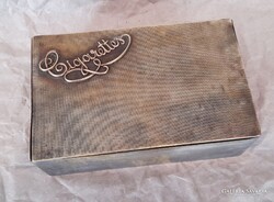 Antik sárgaréz asztali cigarettás doboz 1.- Ft-ról!!!