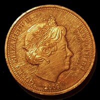 1/2 PENNY - GOUD IZLANDS -Világon is ritka érme - Pénzveret egy lakatlan szigetre! OLVASS!
