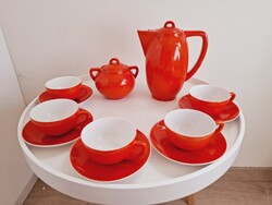 Régi Retro Zsolnay Kávéskészlet