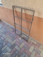 Antik kovácsoltvas gyár ablak régi istálló vas ablak kovácsolt vas rács