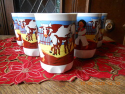 Zsolnay mese mintás gyerek pohár