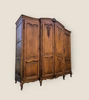 Neobarokk 4 ajtós ruhás szekrény, gardrób 3.