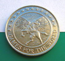 Játék zseton - "Games for the World" - ﻿Pegazus