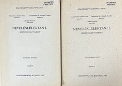 Kósáné dr. Ormai Vera, Porkolábné dr. Balogh Katalin, Zánkay András: Neveléslélektan I-II. - Szöveggyűjtemény