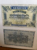 Régi Adójegy adópengő 12 darabos sorozat 1946.