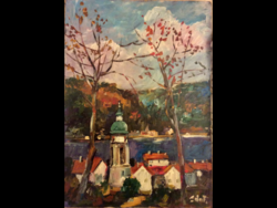 Nagymaros - festmény