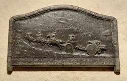 K.u.k. Kappenabzeichen - Feldhaubitzenregiment Nr.31 . Sapkajelvény