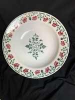 Nagyon szép rózsás Wilhelmsburgi fali tányér