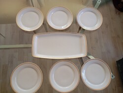 Alföldi porcelán süteményes készlet