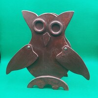 Retro fa bagoly persely