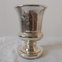 Antik foncsorozott üveg kehely