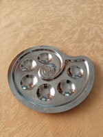 Stainless steel spiral egg holder