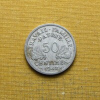 Franciaország 1942 50 centimes - Vichy