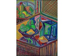 Kozma István : "Nagybányai csendélet"