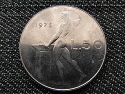 Olaszország Köztársaság (1946-) 50 Líra 1975 R