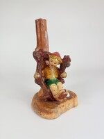 Figurális kerámia lámptest