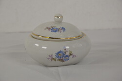 Hollóházi porcelán cukortartó, bonbonier A116