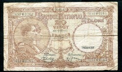 Belgium 1940 20 Francs