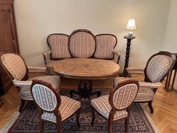 Biedermeier complete living room set