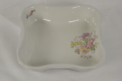 Zsolnay porcelán köretes kínáló tál A006