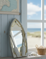 Eladó csónak alakú dekor tükör