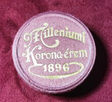 1896-os millenniumi korona emlékérme – különleges újrakiadás