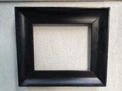 Antik fekete széles fekete festmény kép tükör keret képkeret
