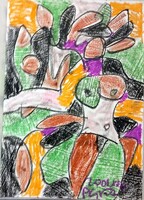 Csepeli Németh Miklós : Zöld akt