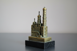 Vintage szovjet asztali szuvenír – Moszkva Kreml, Nagy Iván-harangtorony