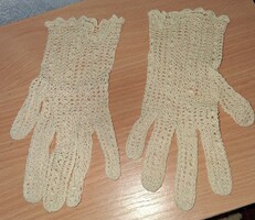 Régi csipke kesztyű