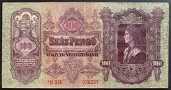 Magyarország 100 Pengő* 1930 P-112 VF bankjegy