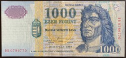 1000 Forint 1998 P-180a XF bankjegy
