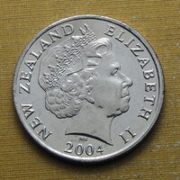 Új-Zéland 2004 50 pence - II. Erzsébet - vitorlás