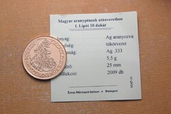 I. Lipót 10 Dukát - Magyar Aranypénzek utánveretben sorozat