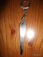 RÉGI KULCSTARTÓ BICSKÁVAL,  NEM HASZNÁLT