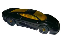 1992. MATTEL - HOT WHEELS - JAGUAR J 220  -1 :64 fém kisautó a képek szerint