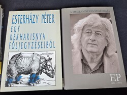 Esterházy Péter 5 könyve. 5900.-Ft
