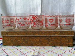 Retro Nutella/nutellás pohár