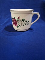 0,5 L RÉGI RÓZSÁS NAGY CSEH BÖGRE,CSUPOR