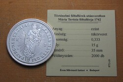 Maria Theresa 1742 KB Half Taler - Reproduction Series of Historical Half Talers