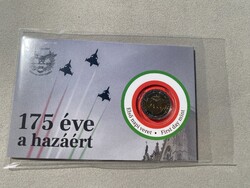 2023 175 éves a Magyar Honvédség 100 Forint elsőnapi veret bliszter