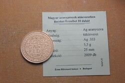 Bocskai Erzsébet 10 dukát - Magyar Aranypénzek utánveretben sorozat
