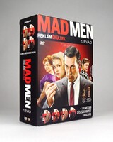 1C814 Mad Man - Reklámőrültek 1. évad 4 lemezes díszdobozos kiadás