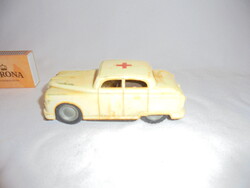 Régi játék mentőautó "elzett lemez" "Foreign"