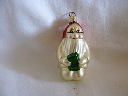 RETRÓ STÍLUSÚ ÜVEG KARÁCSONYFADÍSZ - TÖRPE! ("TUDOR")