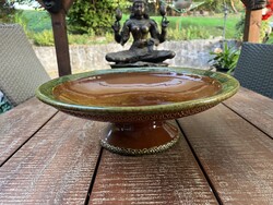 Zsolnay asztali kináló.Nagyméretű.